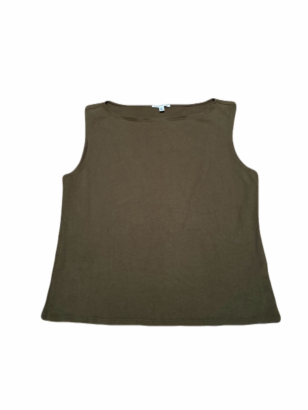 Reformation Belfort Muscle Tee Top in Brown, Women’s size XL